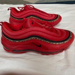 Nike Air Mx 97 Leopard Pack Red size 11 in Women's